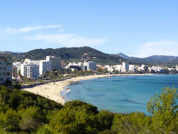 Blick auf Cala Millor
