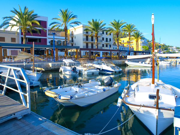 Port d'Andratx, Puerto Andratx Mallorca Yachthafen und Boutiquen