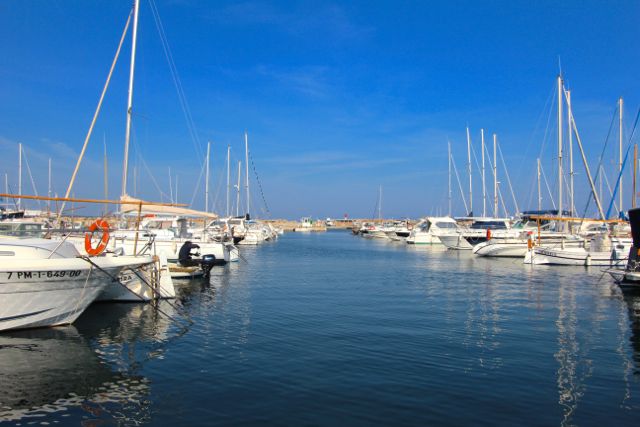 Hafen von Colonia de Sant Pere