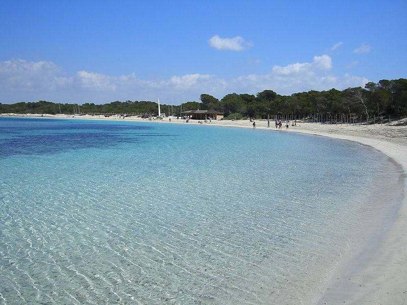 Strand Es Trenc in Mallorca