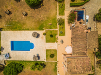 Gemütliches Ferienhaus an der schönen Nordküste von Mallorca gelegen, Nähe Strand von Can Picafort mit Pool und Kamin. Auch für einen Mallorca Ferienhaus Urlaub mit Hund geeignet.