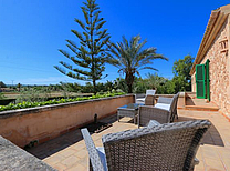 Ferienhaus mit Pool, Internet und Zentralheizung für 12 Personen zwischen Santanyi und Campos im Süden Mallorca, nahe Badestrand.
