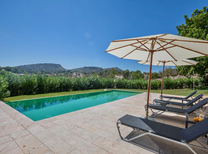 Kleine Finca bei San Lorenzo im Nordosten Mallorca mit Pool auf einem riesigen Grundstück