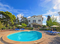 Ferienhaus im Inselsüden Mallorcas, nahe Strand und der Ortschaft Llucmajor mit Internet und Pool für 14 Personen in Traumlage und hervorragender Innenausstattung