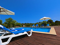 Ferienhaus für 8 Feriengäste mit Kinder - Pool - Sicherung im Osten von Mallorca nahe der romantischen Hafenstadt Porto Cristo. Buchen Sie noch heute Ihr Feriendomizil auf Mallorca mit Bestpreis Garantie.
