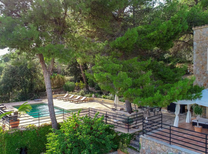 Große Landhaus Villa Nähe Alaro für 8 Personen in schöner und ruhiger Lage in Mallorcas Inselmitte, unweit vieler Wanderwege mit Pool, Bergblick, Kamin, Klimaanlage, Zentralheizung und Parkplatz
