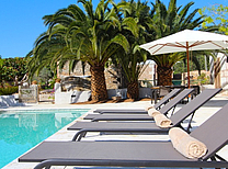 Pure Romantik in San Lorenzo auf Mallorca erleben. Ein Finca Traum für 8 Personen mit Klimaanlage und kindersicheren Pool.